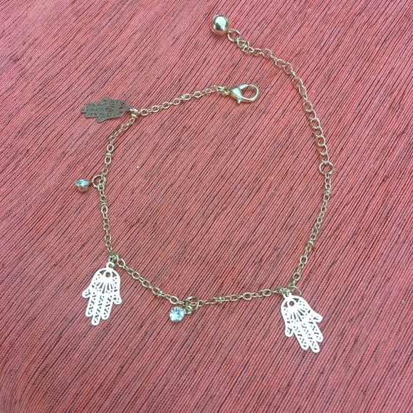 Hamsa Anklet/Bracelet - Picture 2 of 3